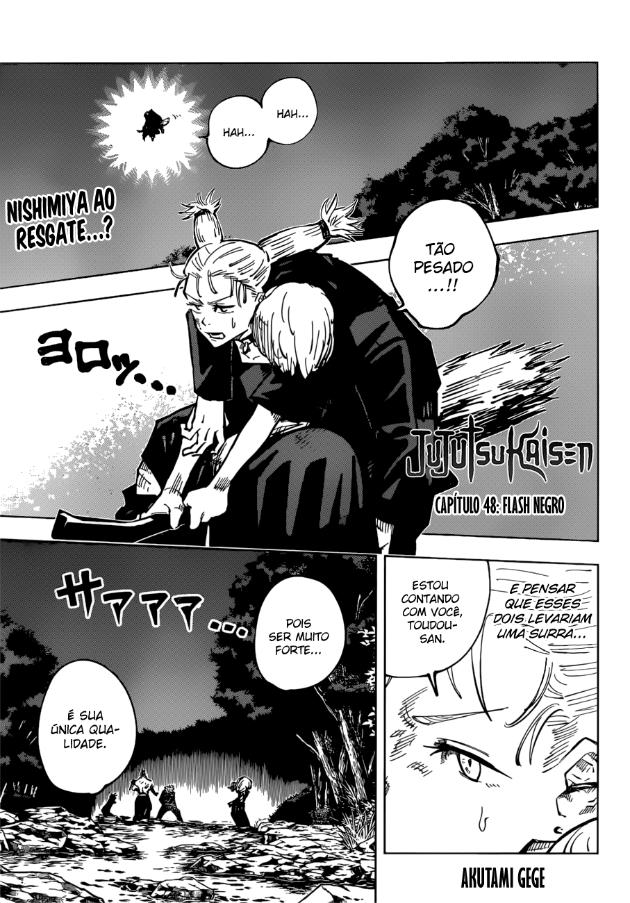 Read Jujutsu Kaisen Mangá PT Manga Online