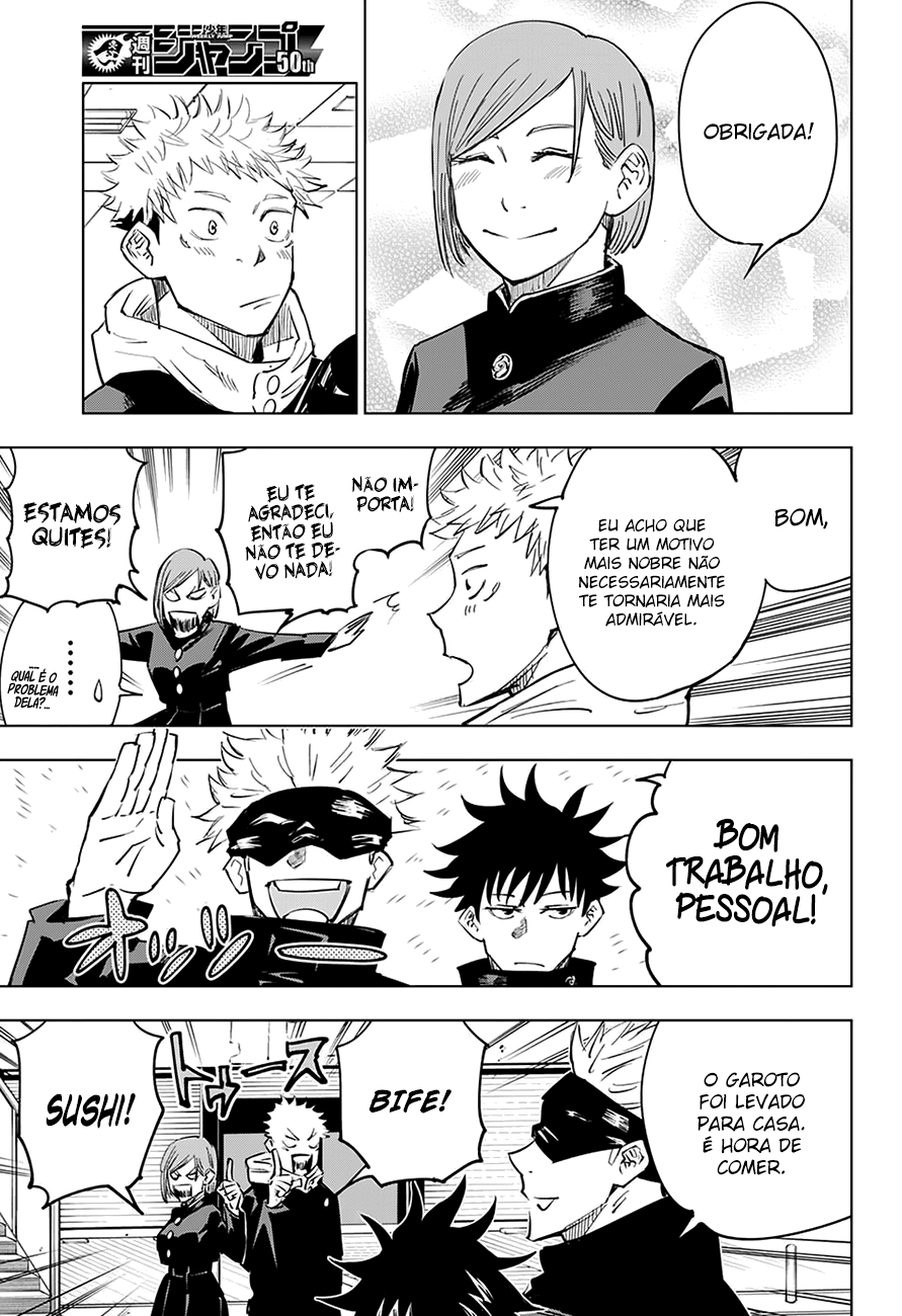Read Jujutsu Kaisen Mangá PT Manga Online