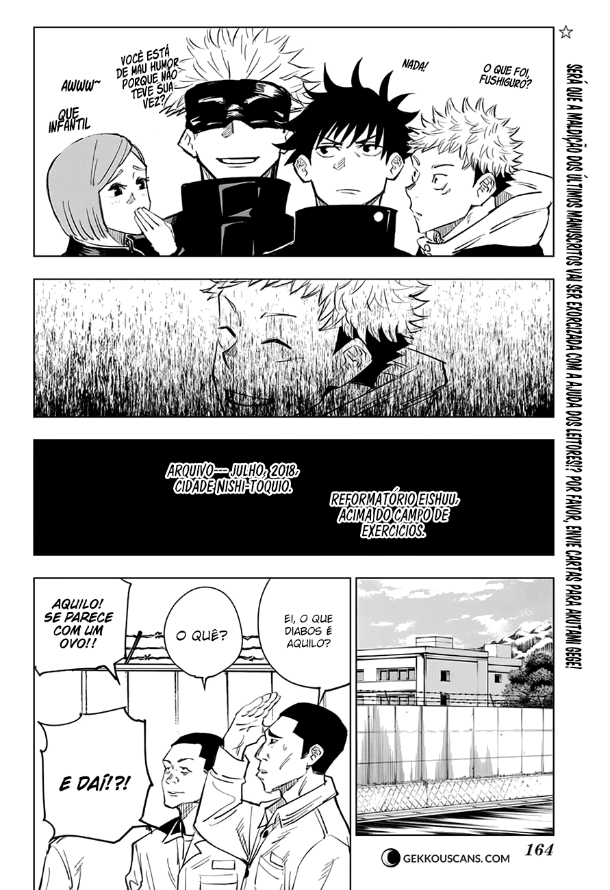 Read Jujutsu Kaisen Mangá PT Manga Online