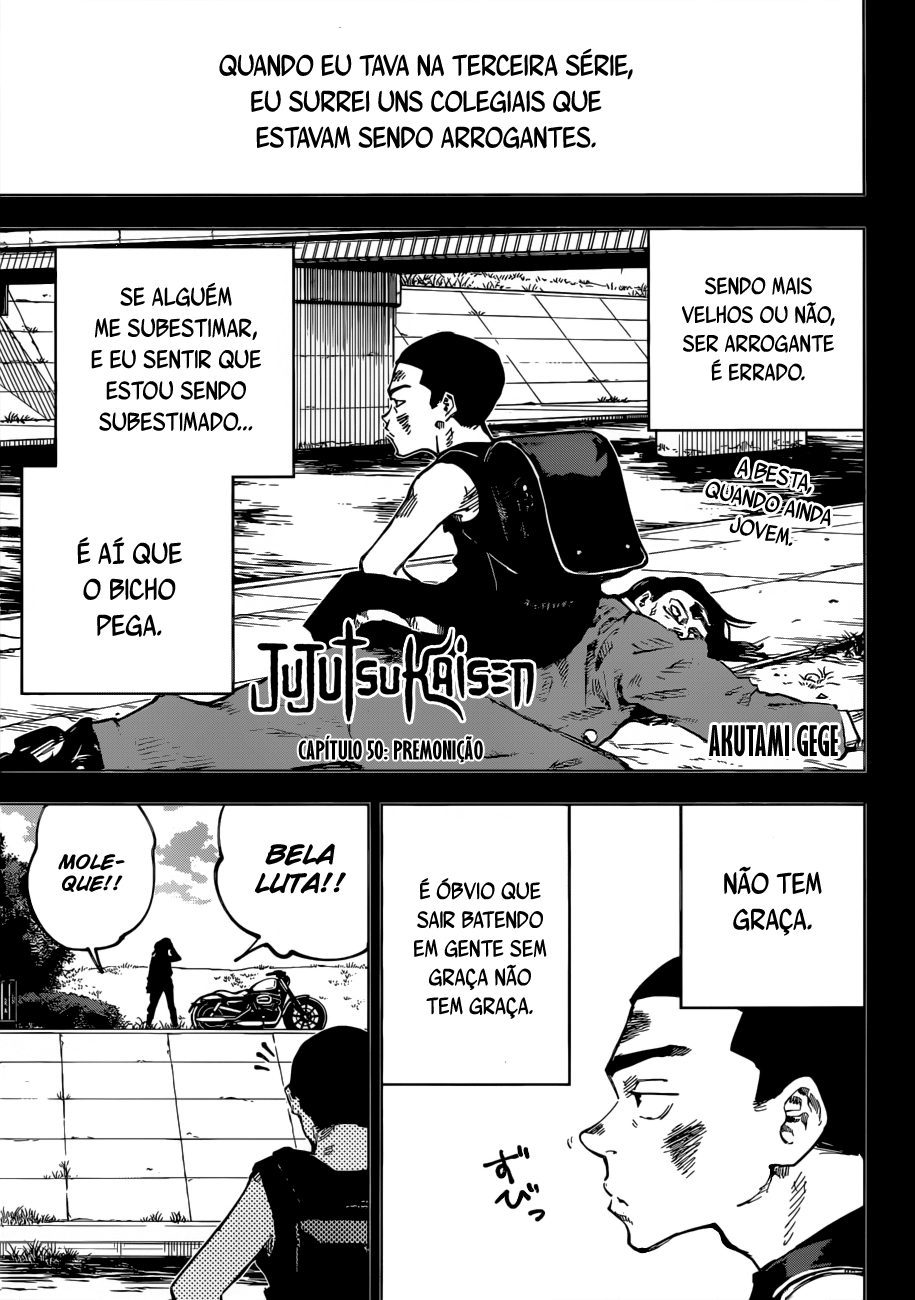 Read Jujutsu Kaisen Mangá PT Manga Online