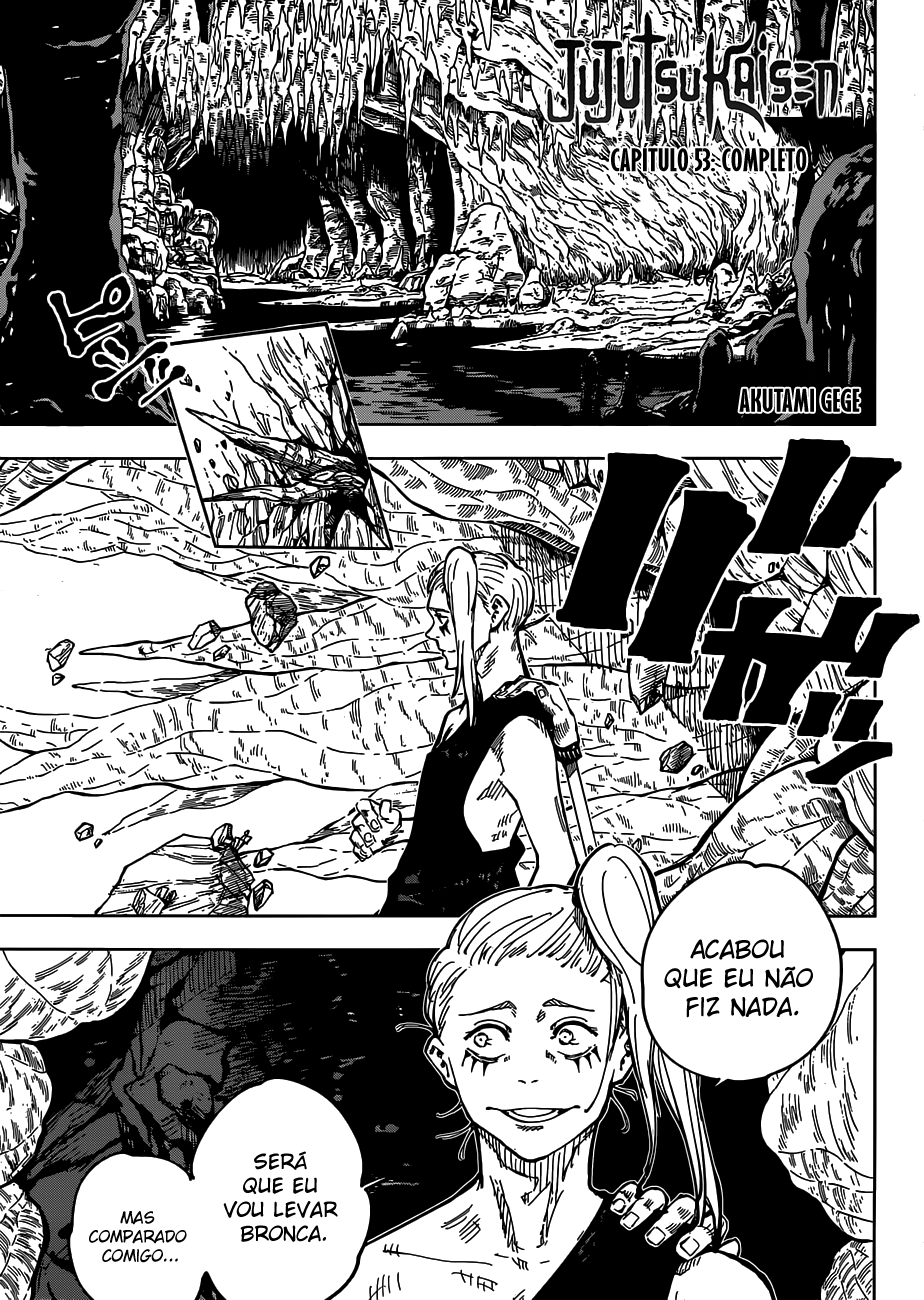 Read Jujutsu Kaisen Mangá PT Manga Online