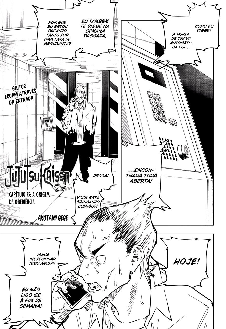 Read Jujutsu Kaisen Mangá PT Manga Online