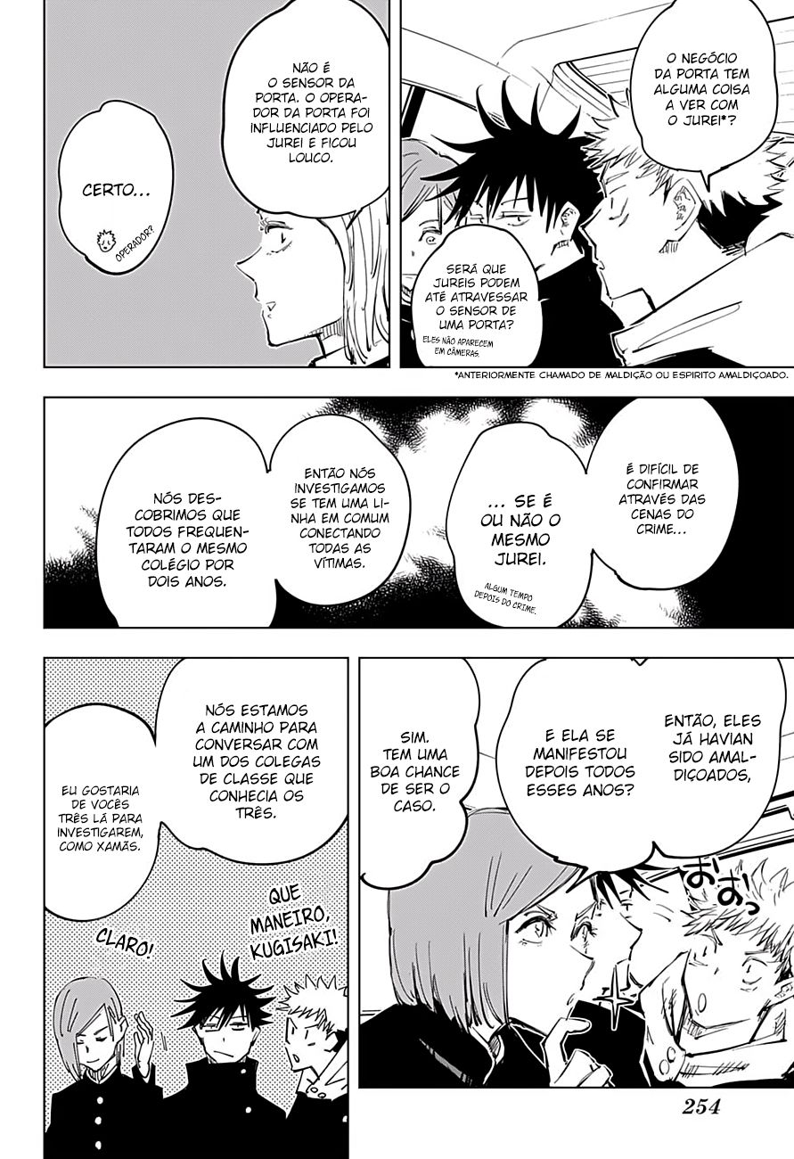 Read Jujutsu Kaisen Mangá PT Manga Online