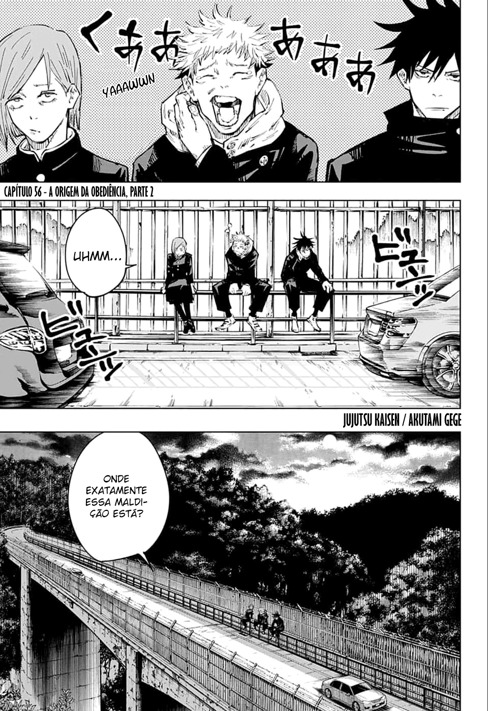 Read Jujutsu Kaisen Mangá PT Manga Online