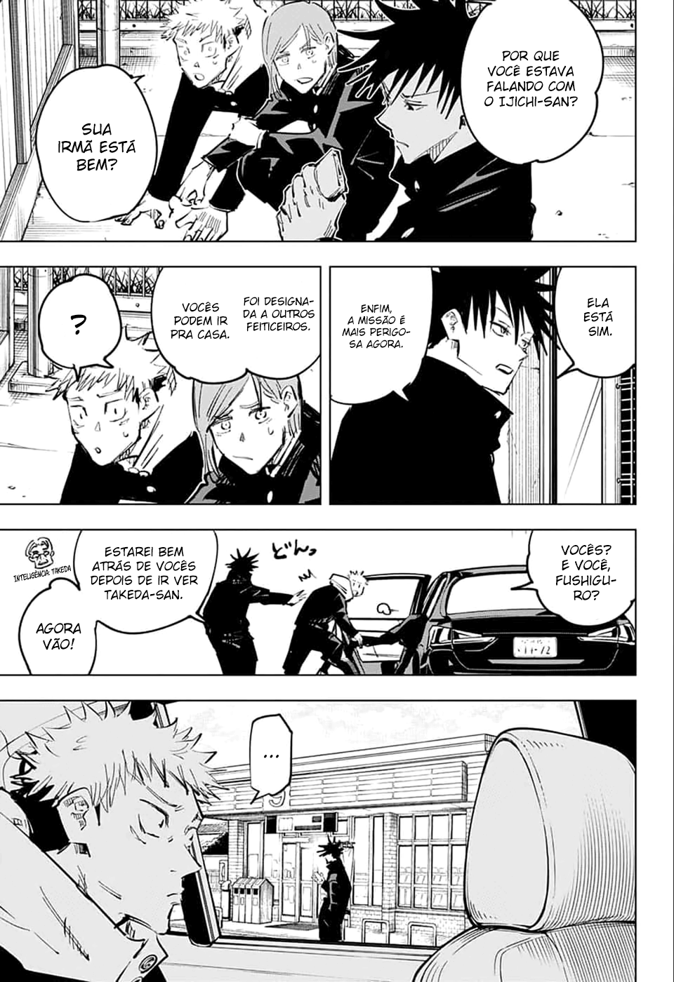 Read Jujutsu Kaisen Mangá PT Manga Online