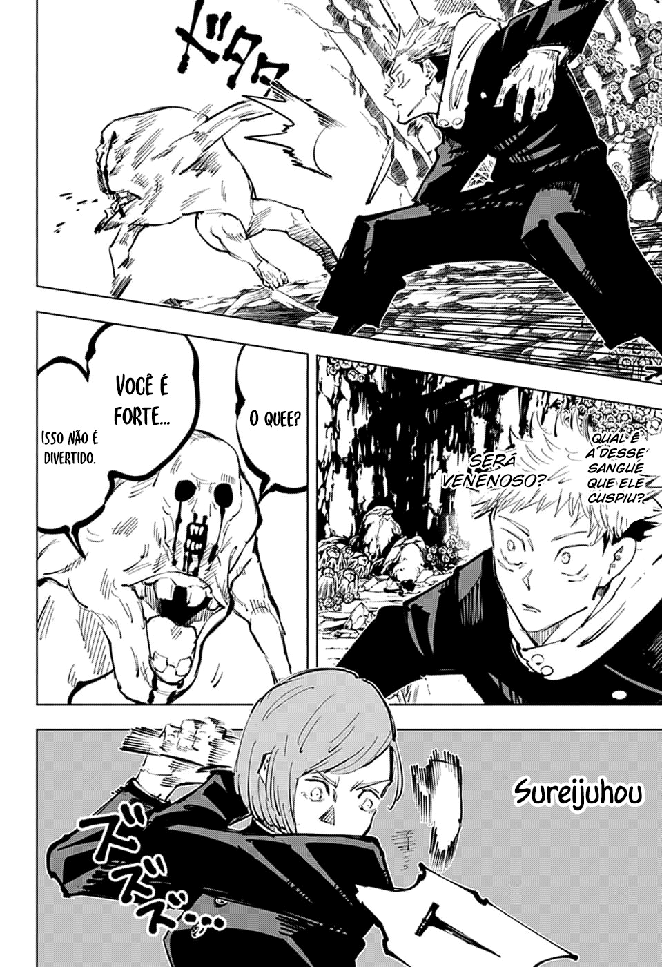 Read Jujutsu Kaisen Mangá PT Manga Online