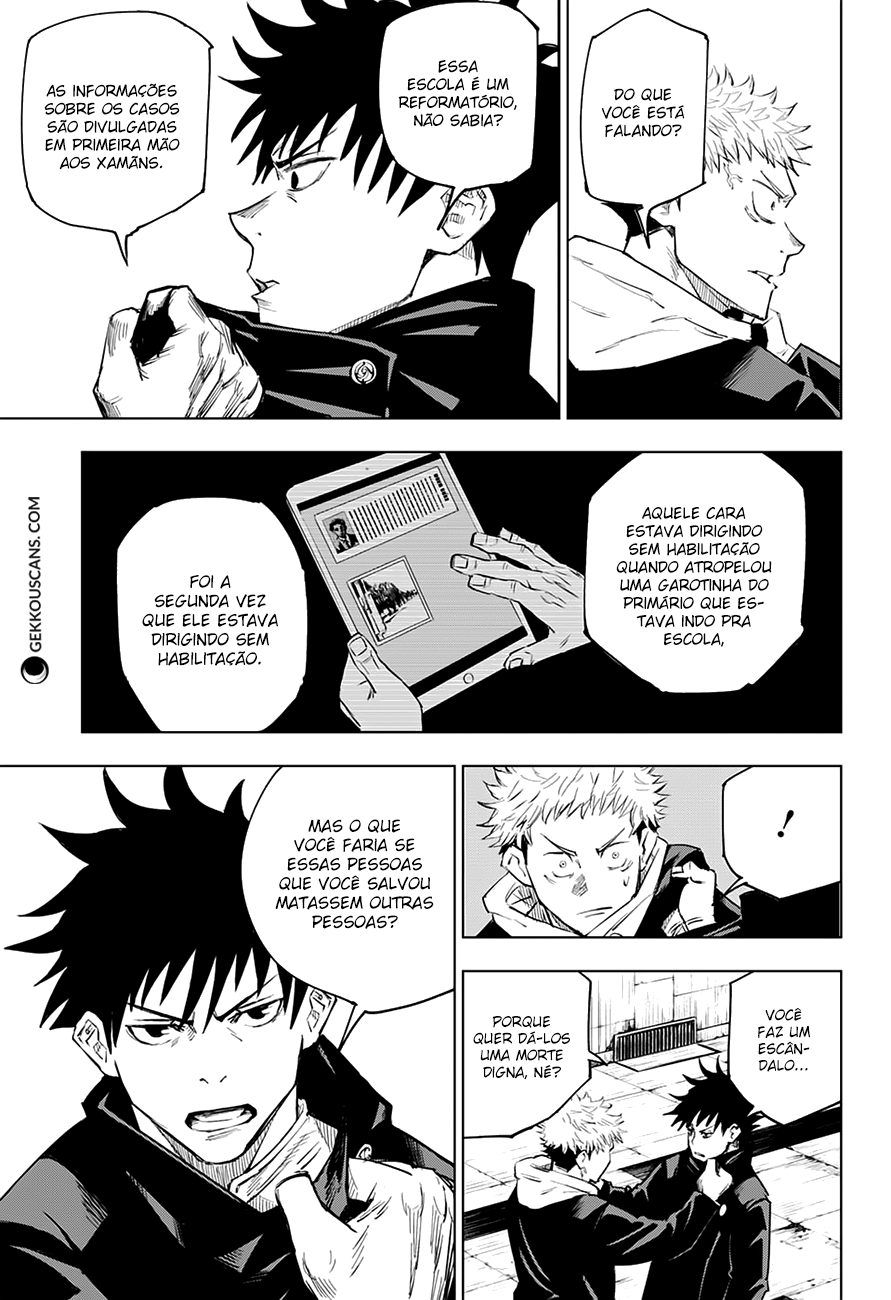 Read Jujutsu Kaisen Mangá PT Manga Online