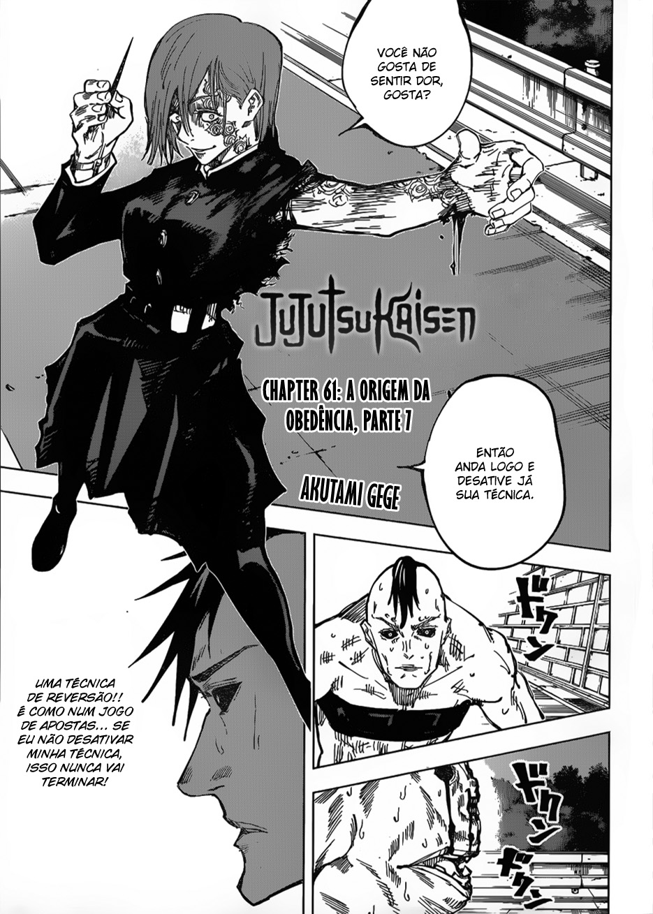 Read Jujutsu Kaisen Mangá PT Manga Online