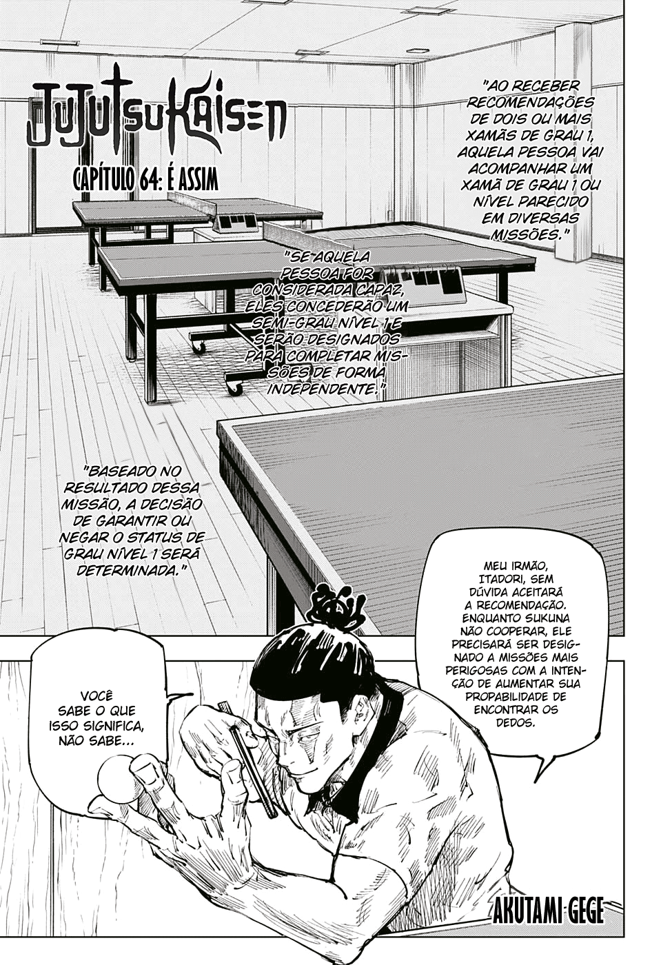 Read Jujutsu Kaisen Mangá PT Manga Online