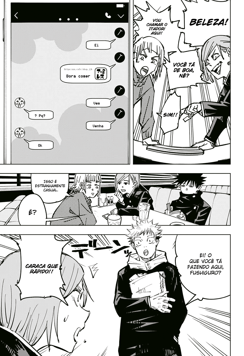 Read Jujutsu Kaisen Mangá PT Manga Online