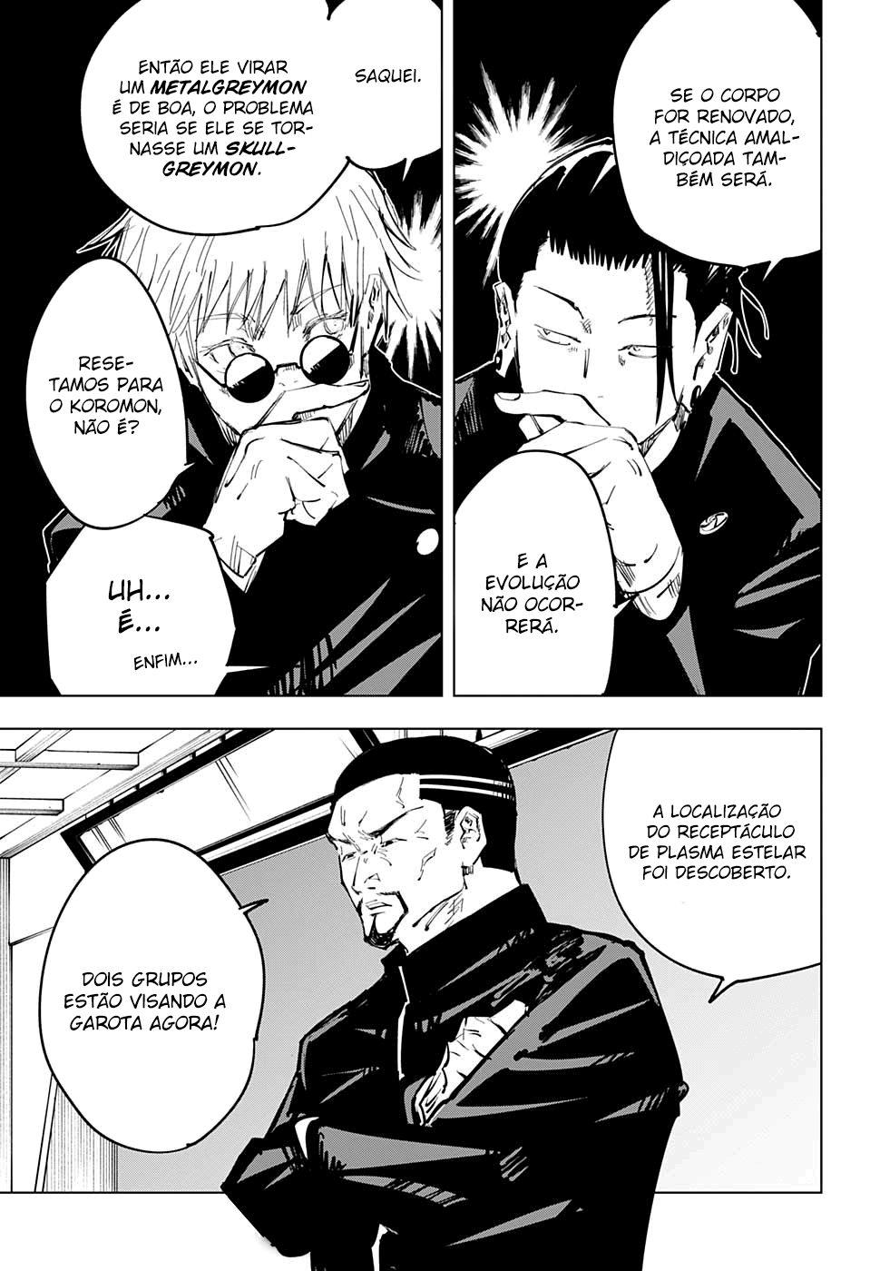 Read Jujutsu Kaisen Mangá PT Manga Online