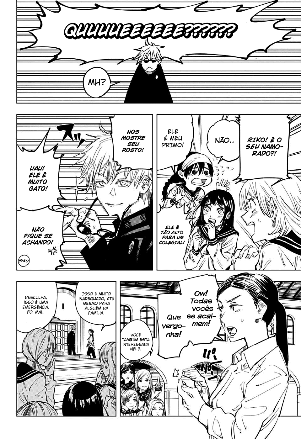 Read Jujutsu Kaisen Mangá PT Manga Online