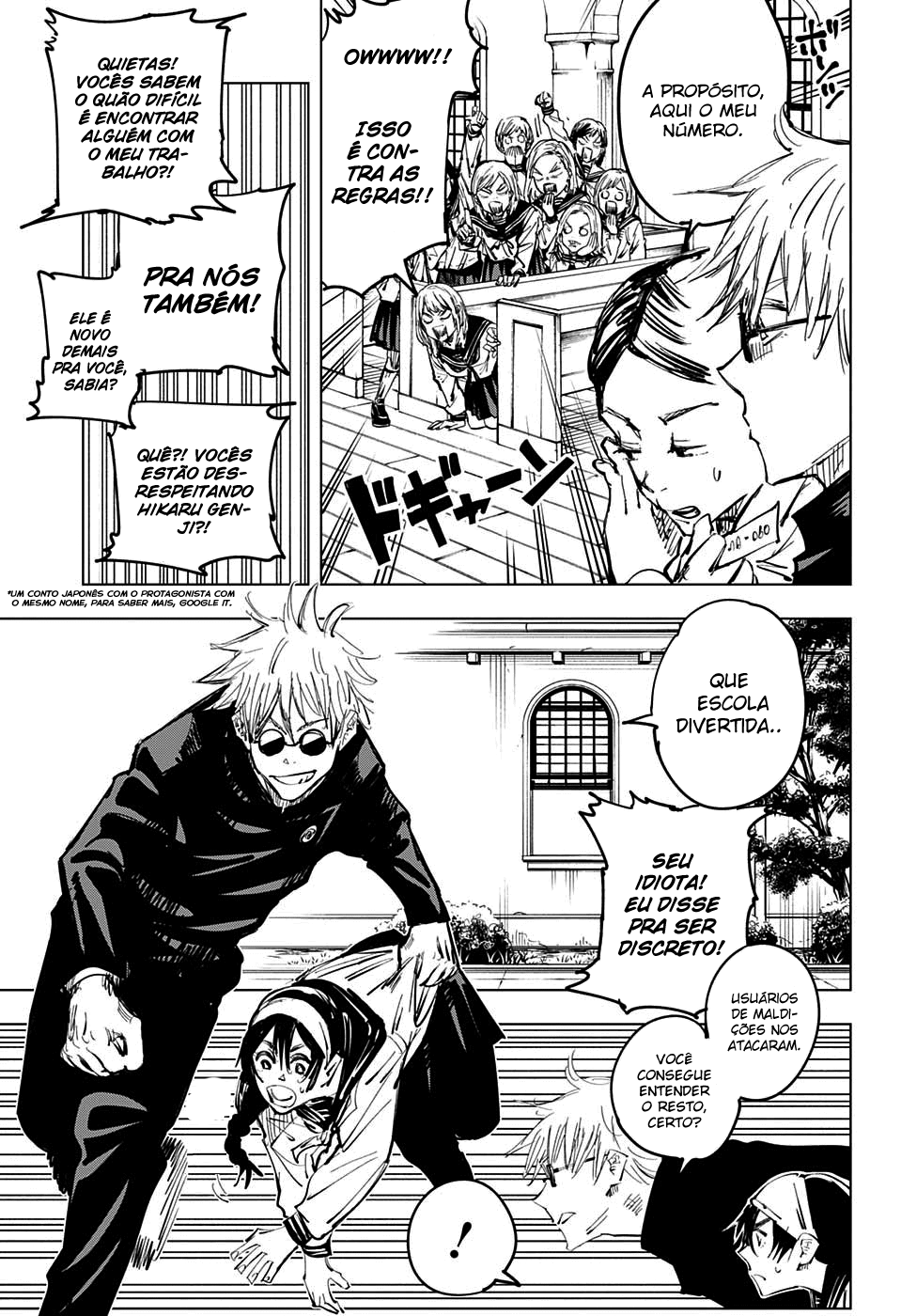 Read Jujutsu Kaisen Mangá PT Manga Online