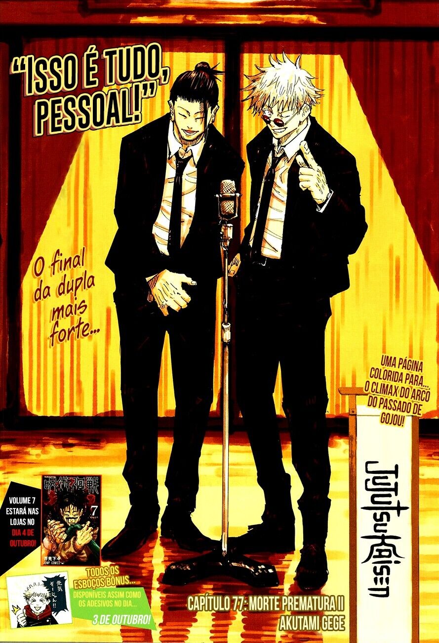 Read Jujutsu Kaisen Mangá PT Manga Online