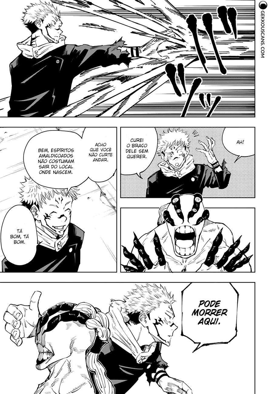 Read Jujutsu Kaisen Mangá PT Manga Online