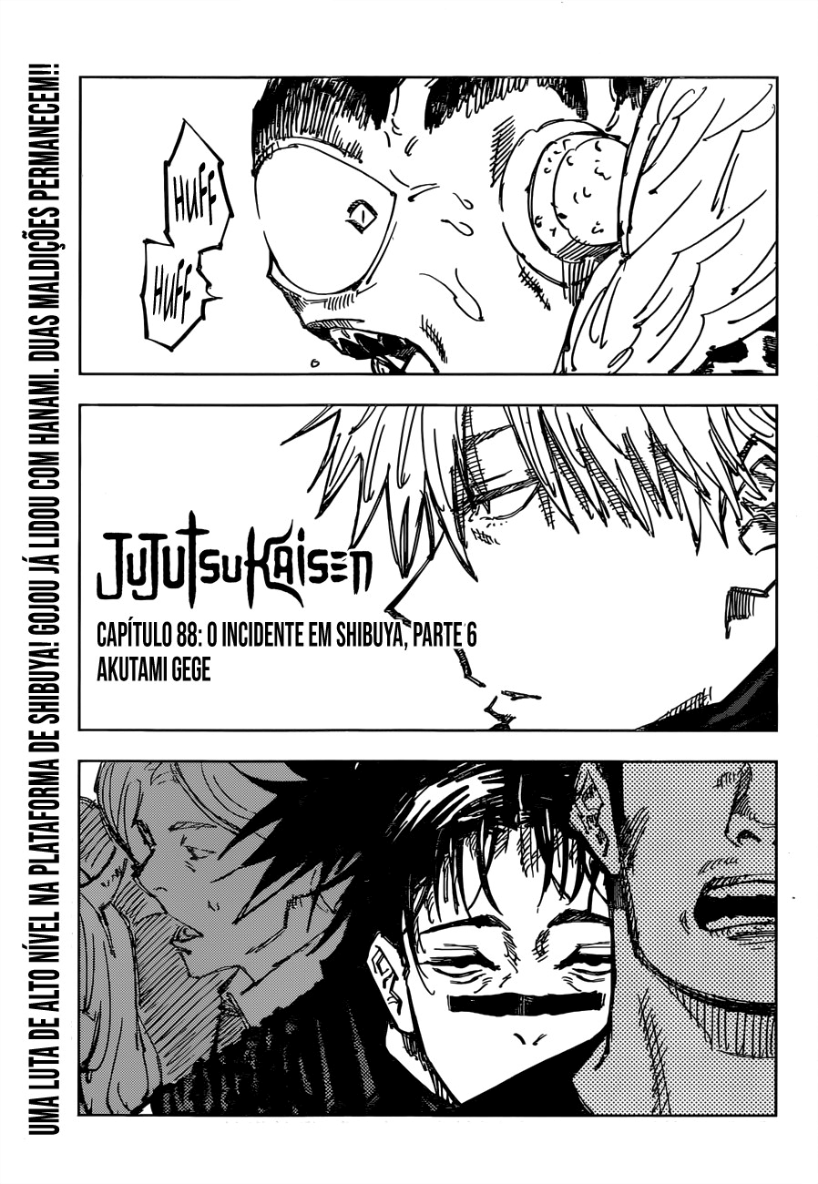 Read Jujutsu Kaisen Mangá PT Manga Online