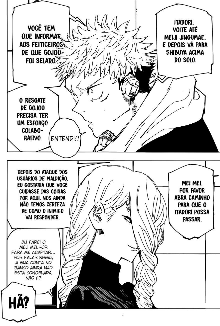 Read Jujutsu Kaisen Mangá PT Manga Online