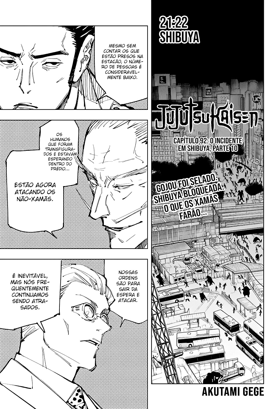 Read Jujutsu Kaisen Mangá PT Manga Online