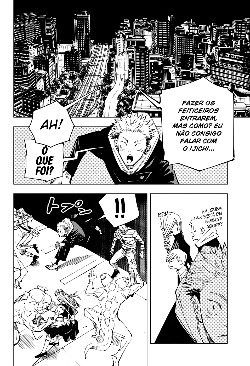 Read Jujutsu Kaisen Mangá PT Manga Online