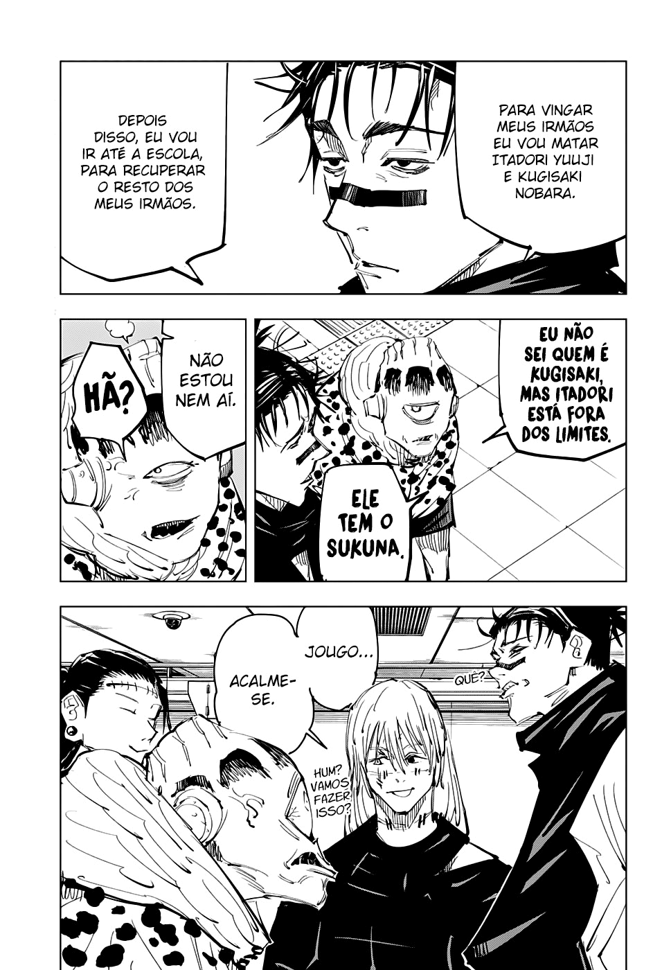 Read Jujutsu Kaisen Mangá PT Manga Online