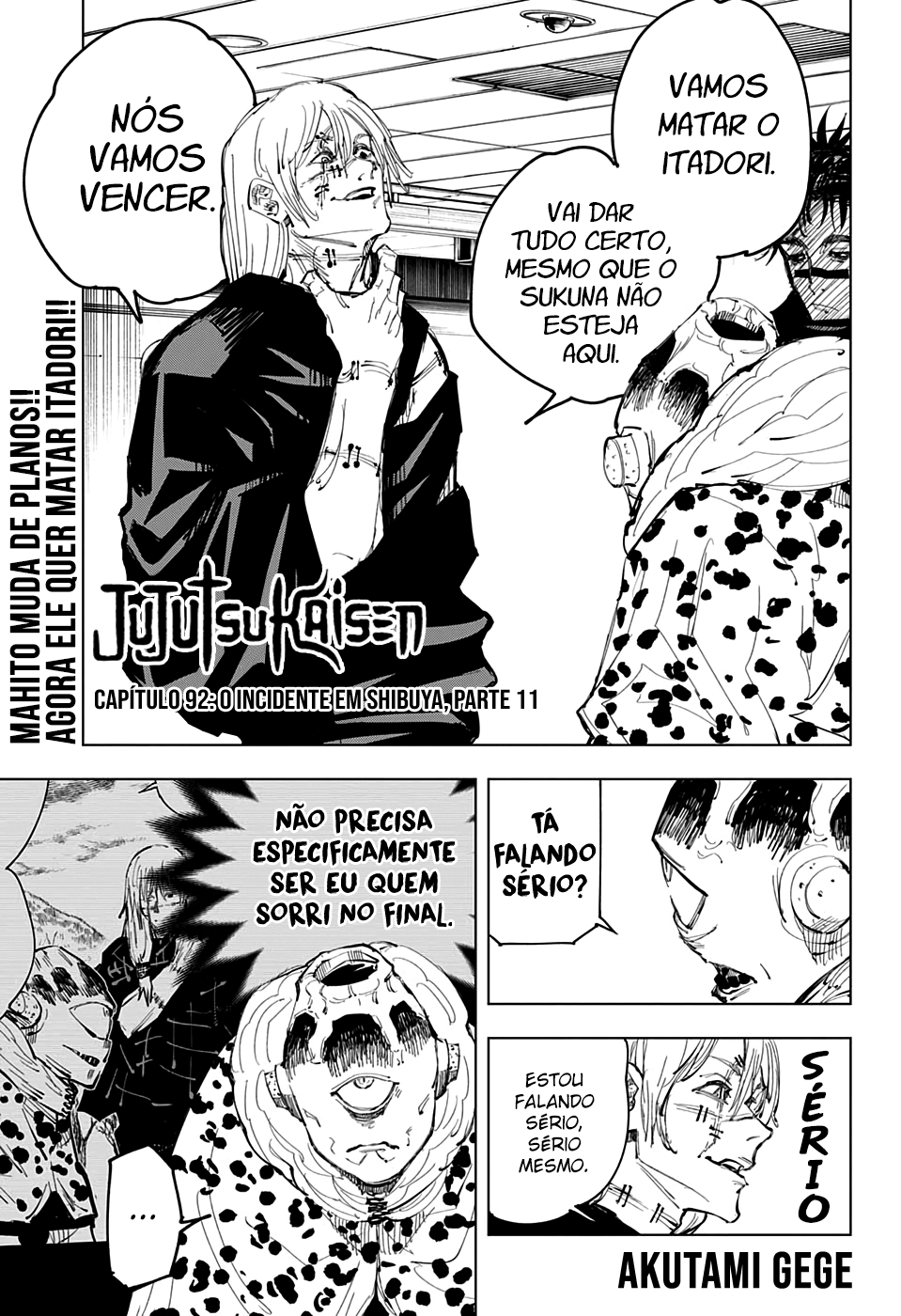 Read Jujutsu Kaisen Mangá PT Manga Online