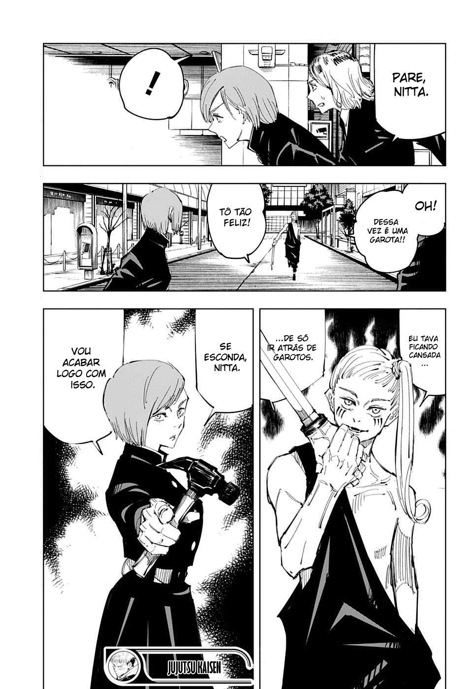 Read Jujutsu Kaisen Mangá PT Manga Online