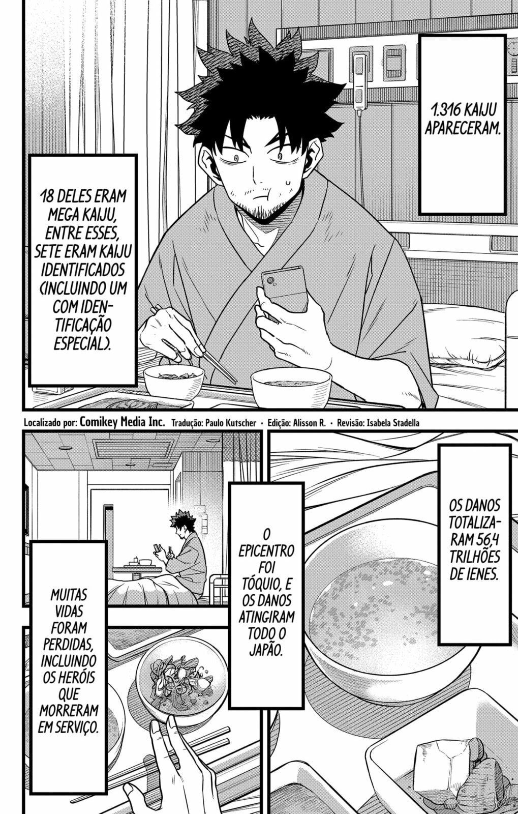 Read Kaijuu 8-Gou (Kaiju No.8) Mangá PT Manga Online