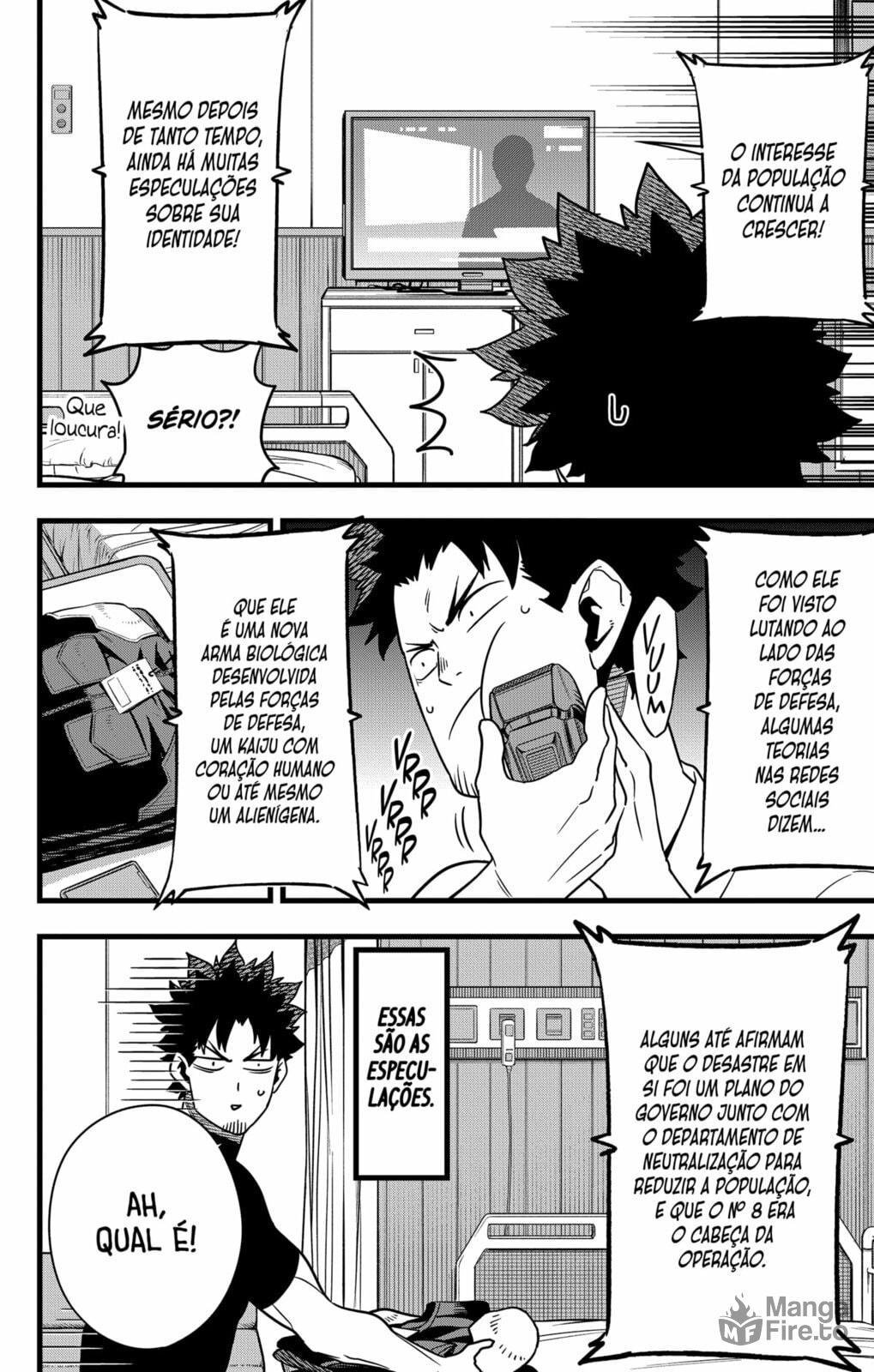 Read Kaijuu 8-Gou (Kaiju No.8) Mangá PT Manga Online