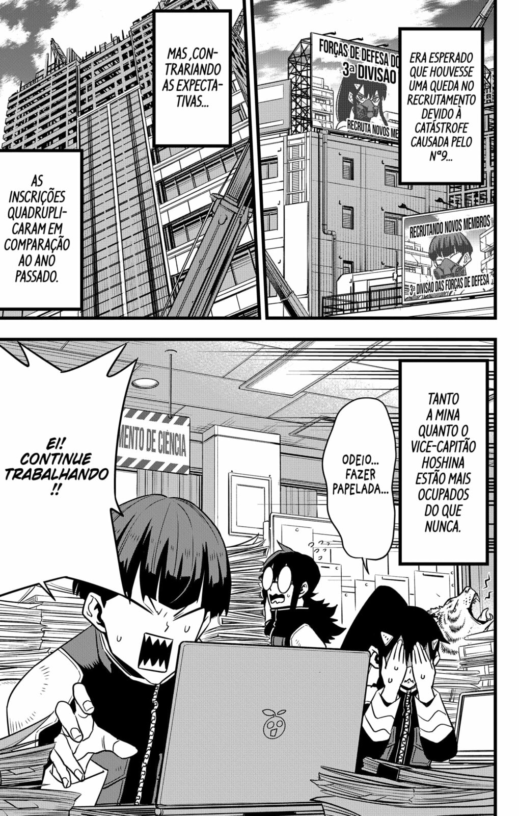 Read Kaijuu 8-Gou (Kaiju No.8) Mangá PT Manga Online