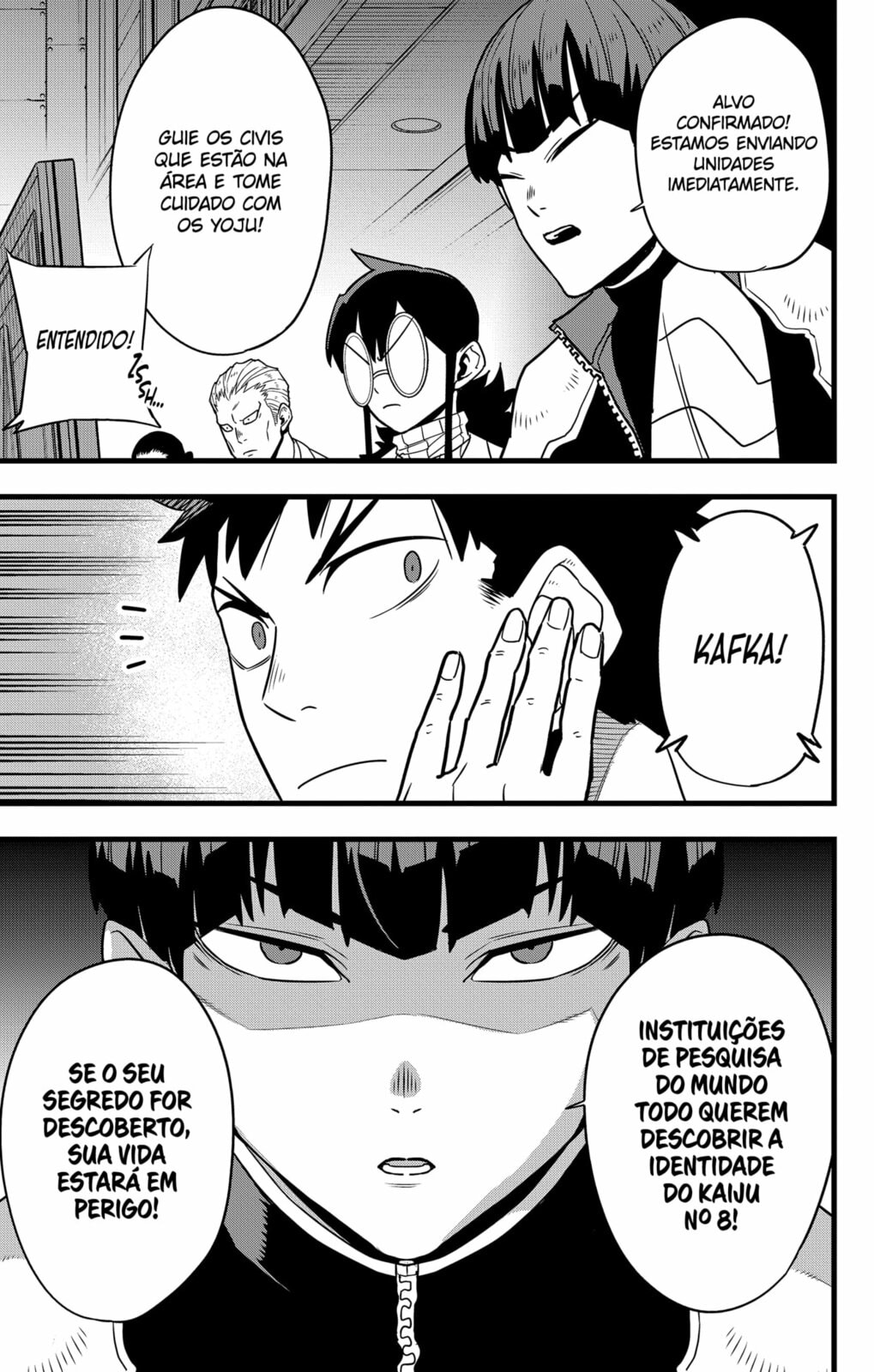 Read Kaijuu 8-Gou (Kaiju No.8) Mangá PT Manga Online