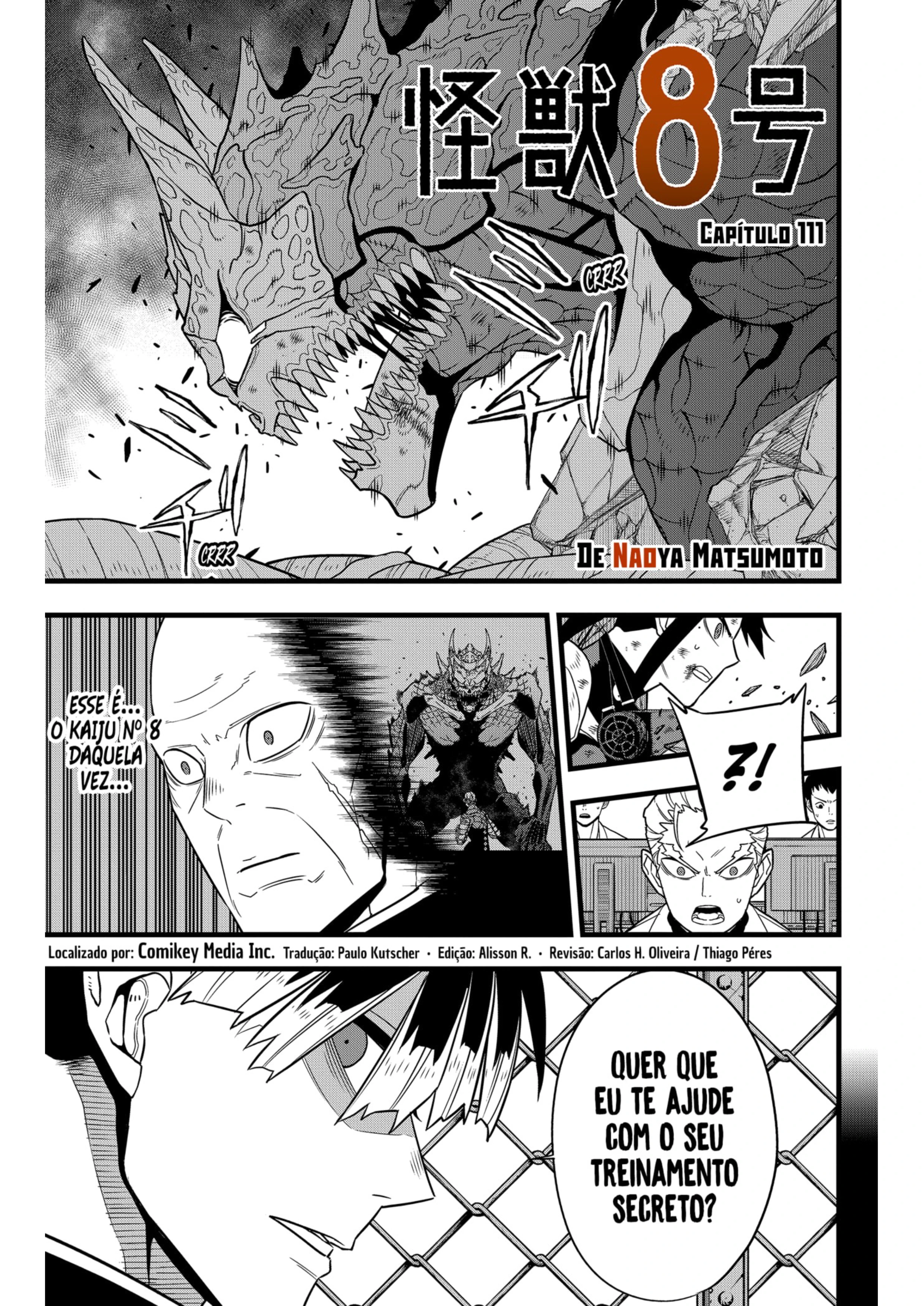 Read Kaijuu 8-Gou (Kaiju No.8) Mangá PT Manga Online