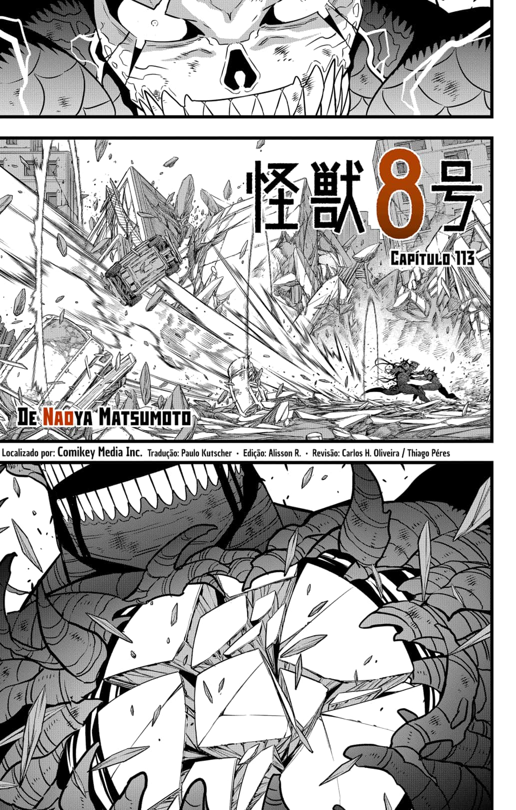 Read Kaijuu 8-Gou (Kaiju No.8) Mangá PT Manga Online