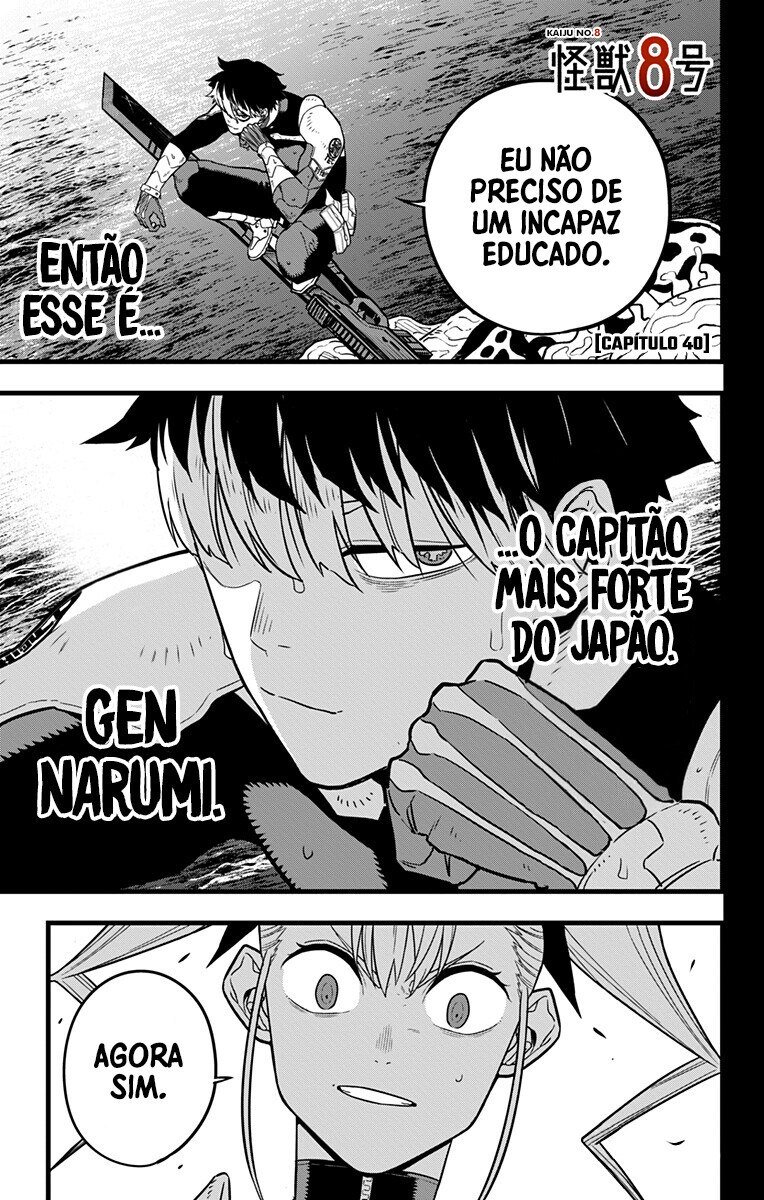 Read Kaijuu 8-Gou (Kaiju No.8) Mangá PT Manga Online