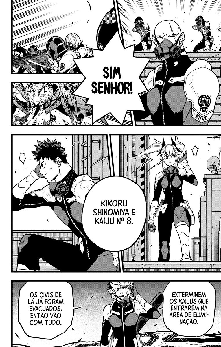 Read Kaijuu 8-Gou (Kaiju No.8) Mangá PT Manga Online