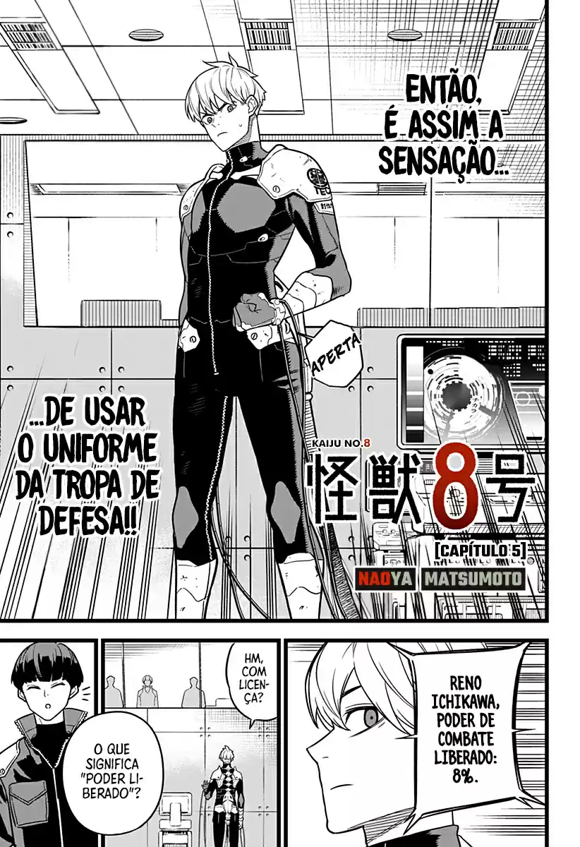 Read Kaijuu 8-Gou (Kaiju No.8) Mangá PT Manga Online