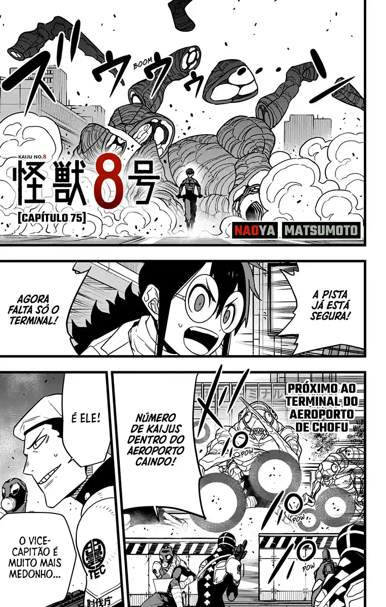 Read Kaijuu 8-Gou (Kaiju No.8) Mangá PT Manga Online