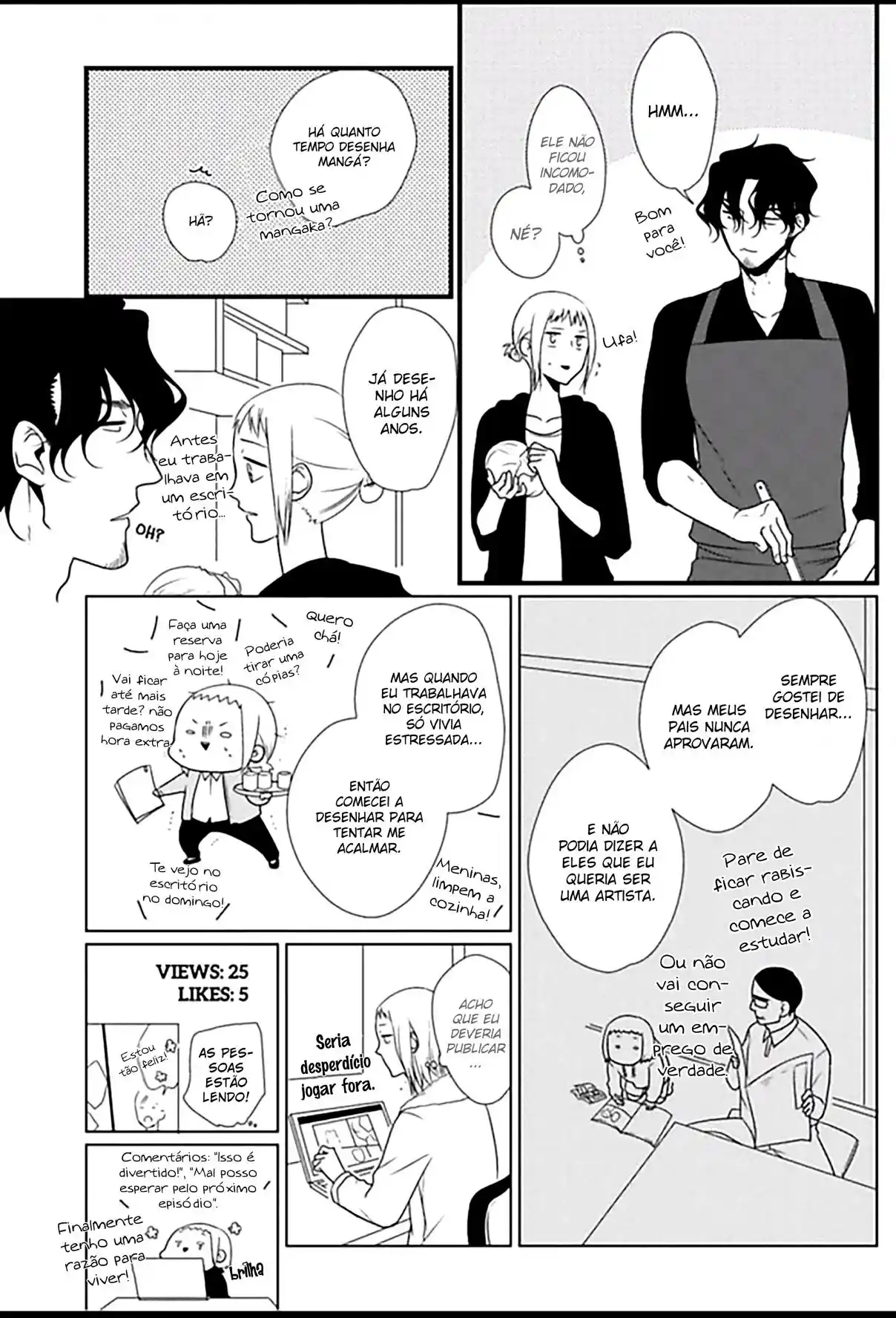 Read Mangaka to Yakuza PT Manga Online