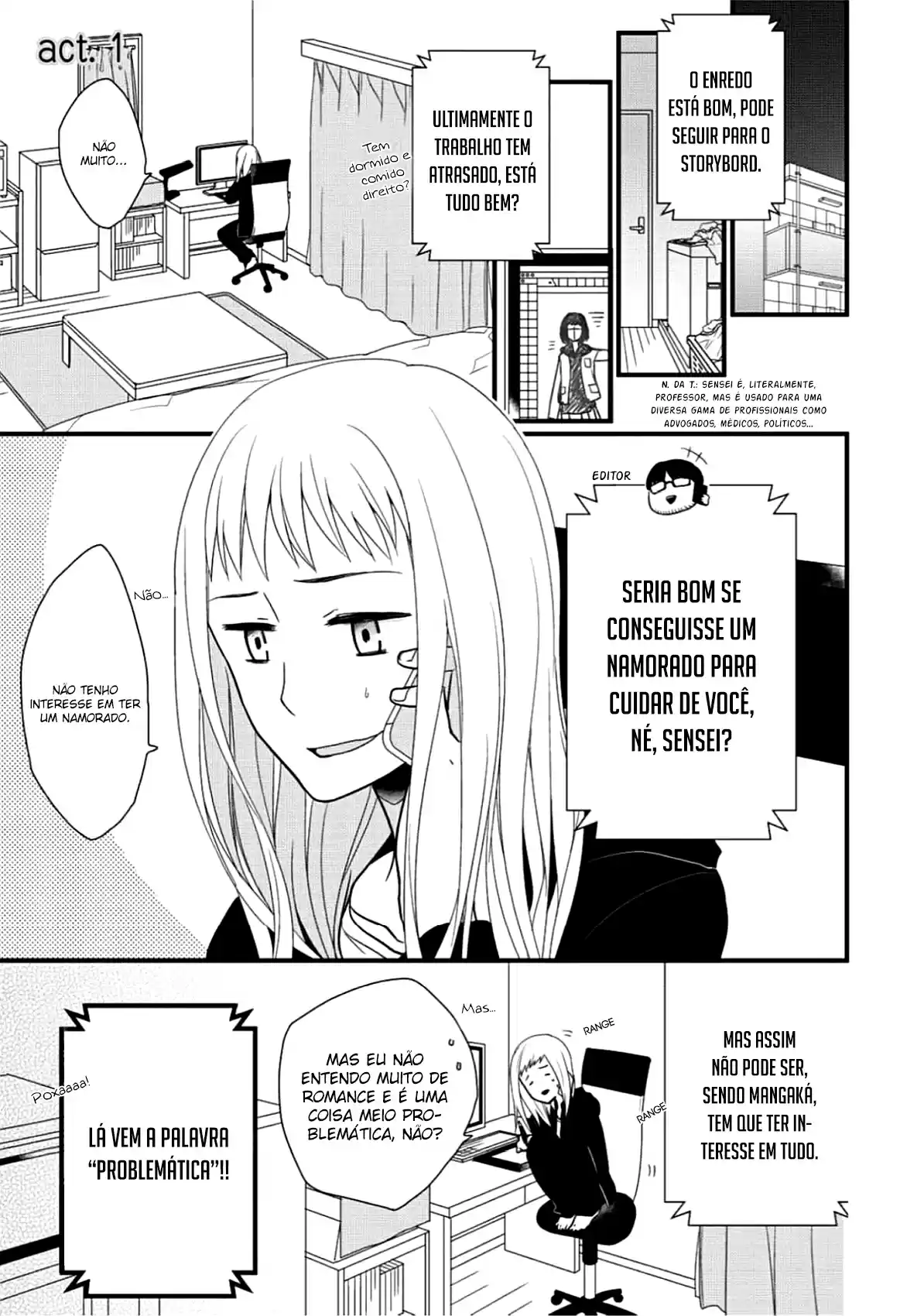 Read Mangaka to Yakuza PT Manga Online