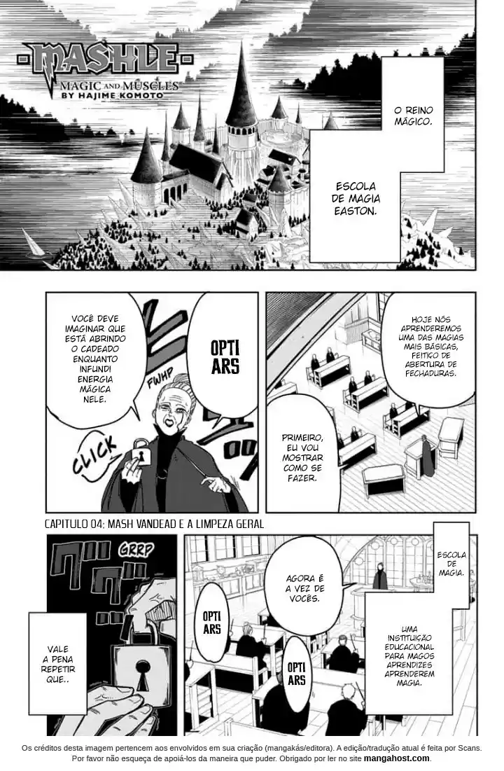 Read Mashle Magic and Muscles PT Manga Online