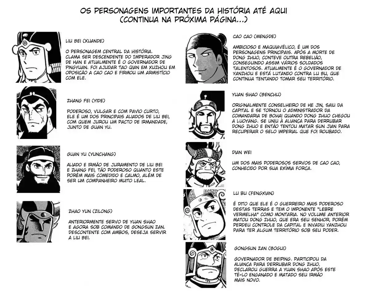 Read Romance of the Three Kingdoms PT Manga Online