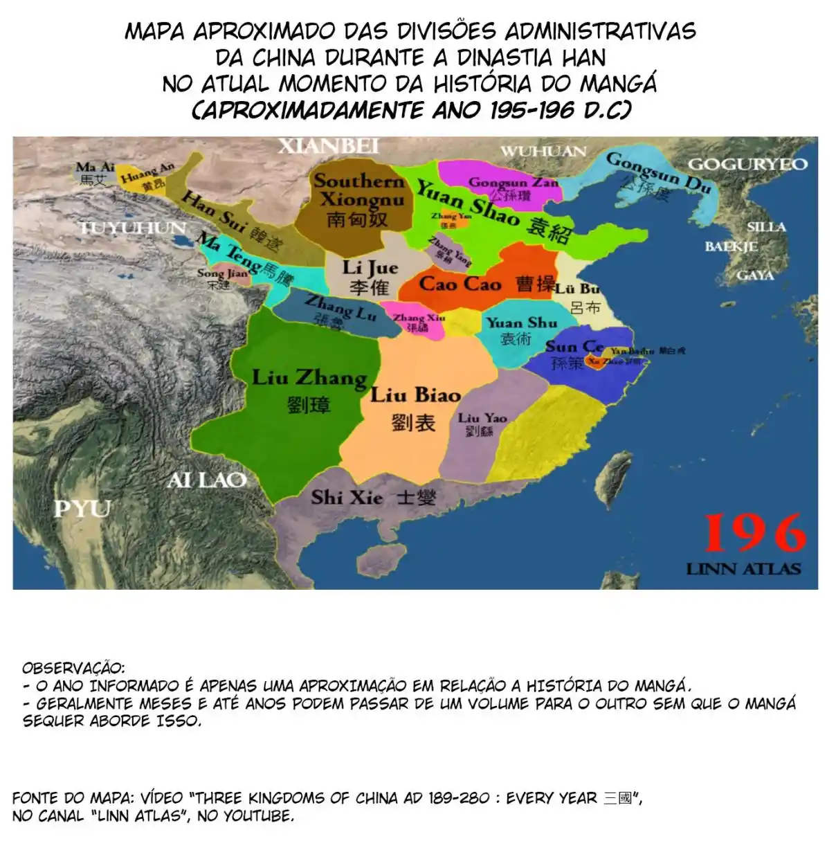 Read Romance of the Three Kingdoms PT Manga Online