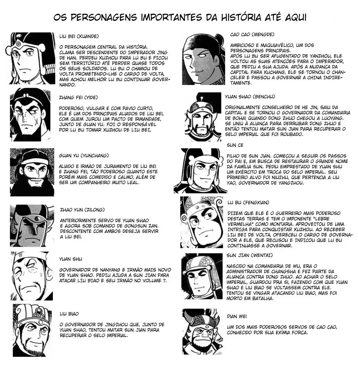 Read Romance of the Three Kingdoms PT Manga Online