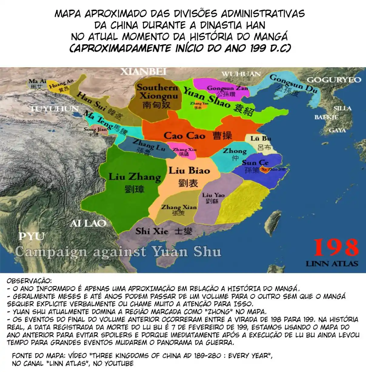 Read Romance of the Three Kingdoms PT Manga Online