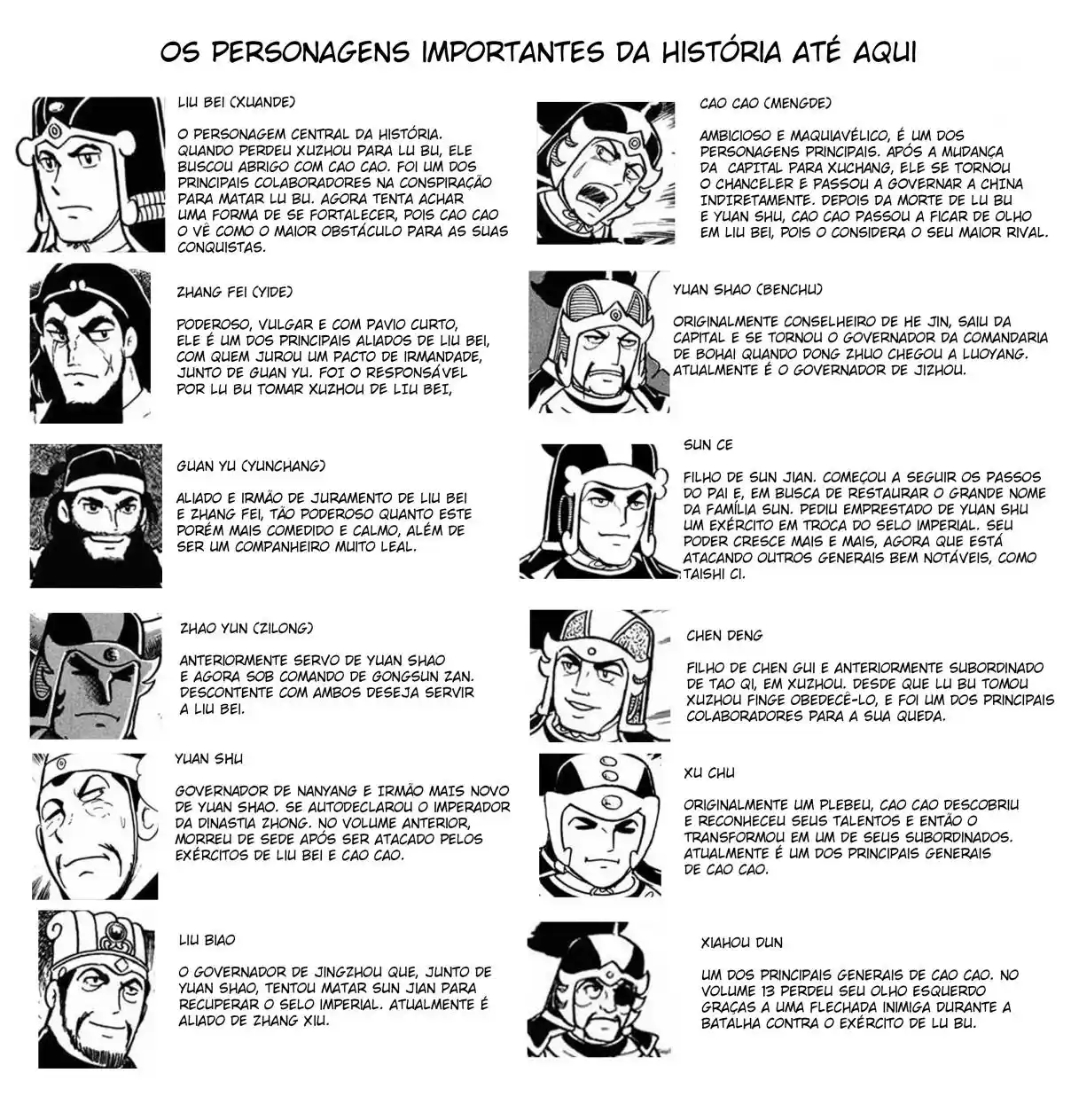 Read Romance of the Three Kingdoms PT Manga Online