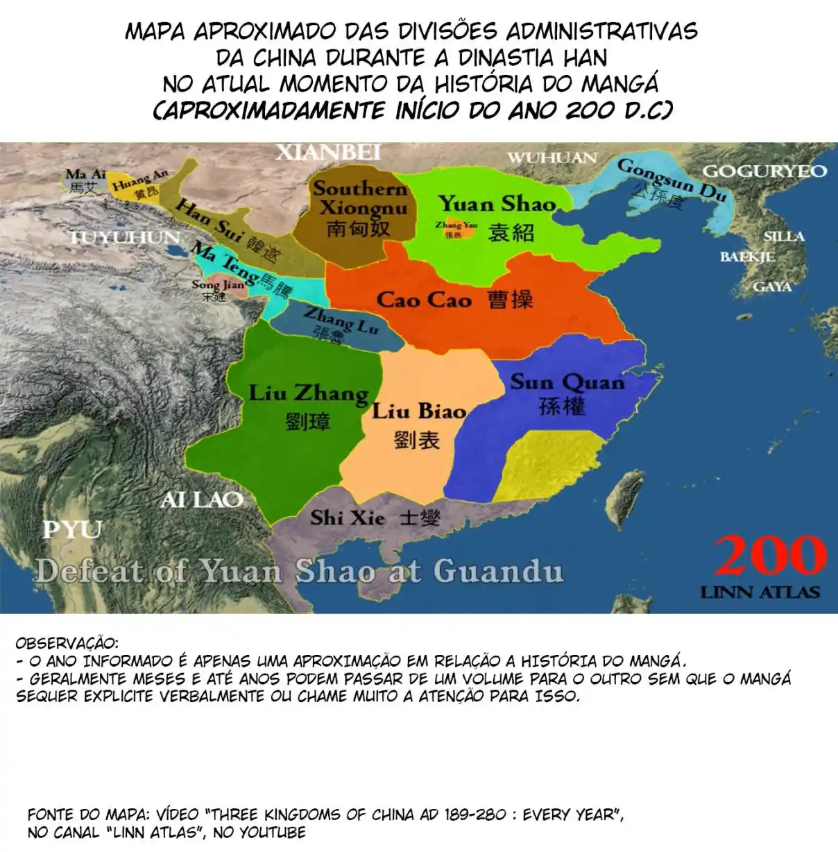 Read Romance of the Three Kingdoms PT Manga Online