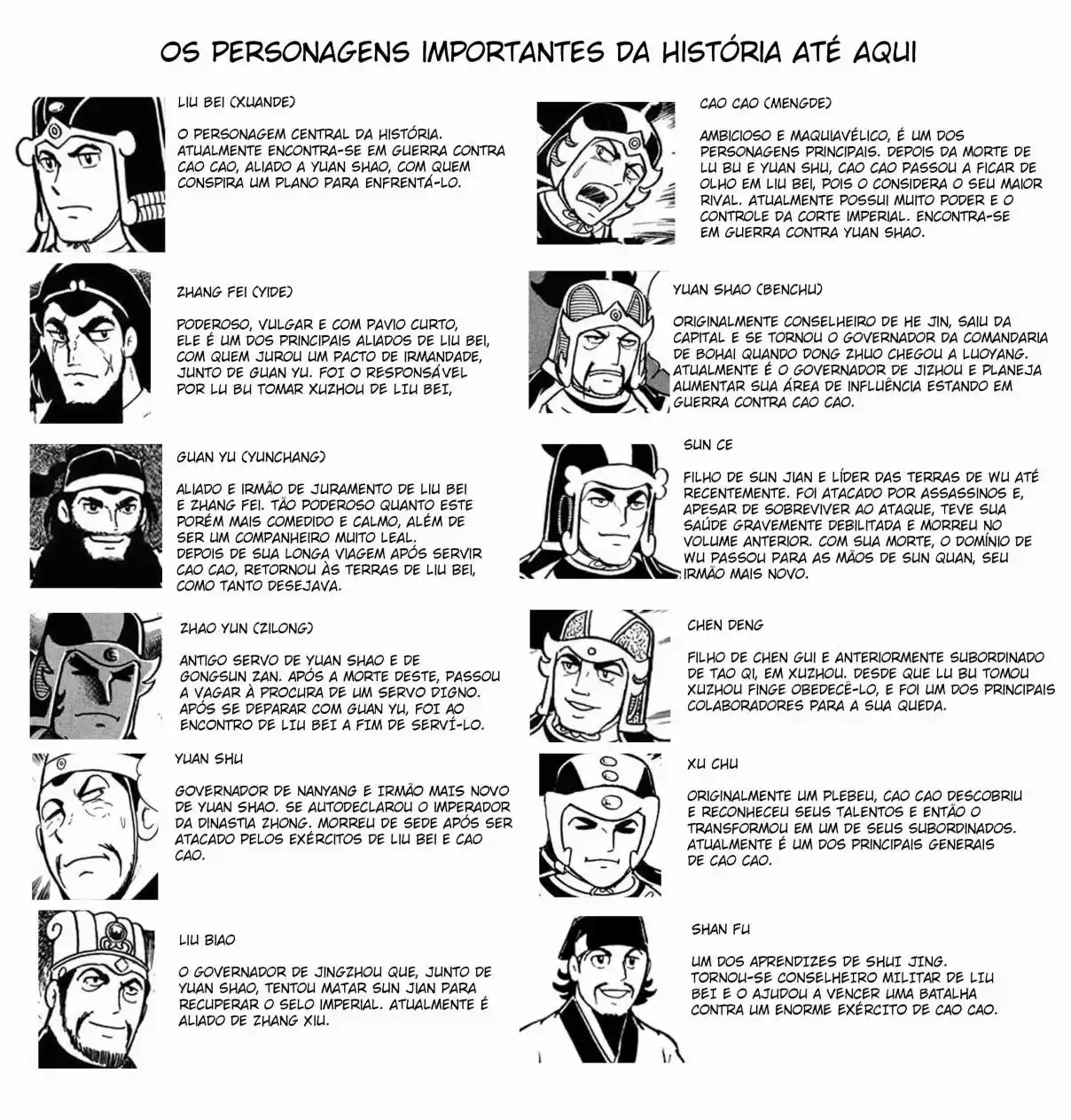 Read Romance of the Three Kingdoms PT Manga Online