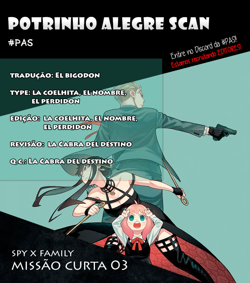 Read SPY x FAMILY PT Manga Online