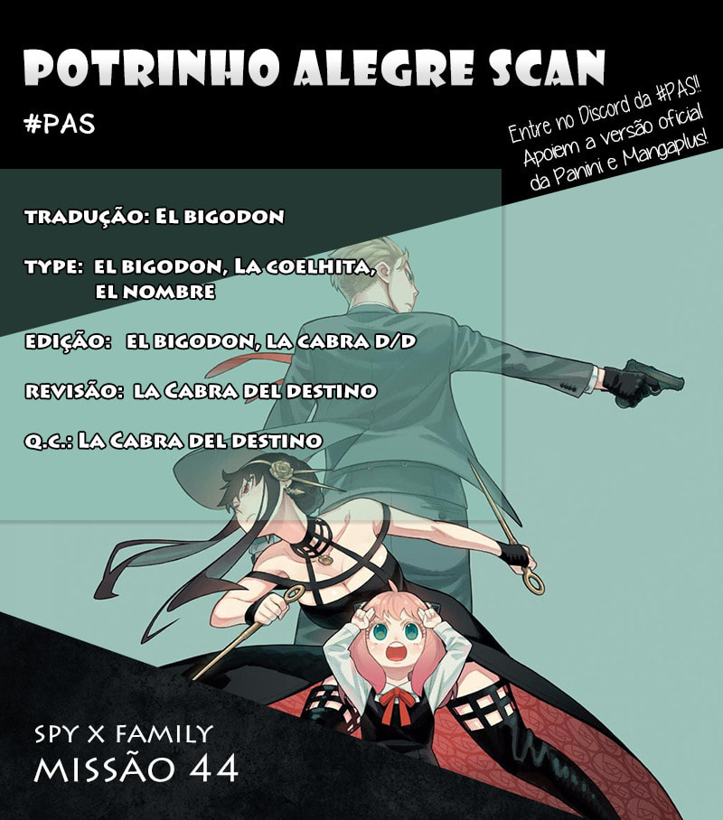 Read SPY x FAMILY PT Manga Online