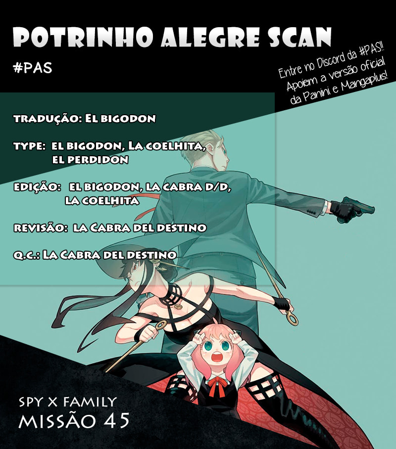 Read SPY x FAMILY PT Manga Online