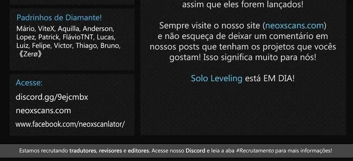 Read Solo Leveling PT Manga Online